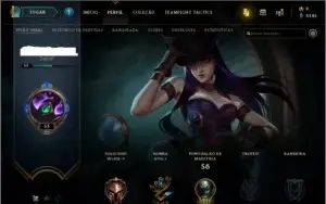 conta lol lvl 53