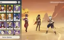 Ar 53 Liney c3 biss R2 +Dehya + túmulo+ Jean C1 +Zhong