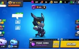 Conta brawl stars: 16200k, 31/35, 3 lendários.