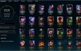 Conta Lol Plat 5 232 skins