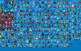 Conta forntite +350 skins, ikonki e skins raras