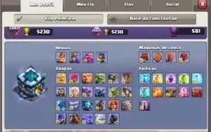 CV 13 na lendaria clash of clans