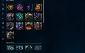 VENDO CONTA LOL TODOS OS CHAMPS/153 SKINS/EX PLATINA