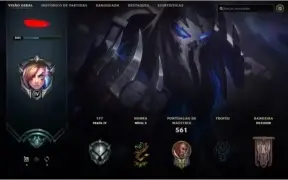 VENDO CONTA LOL TODOS OS CHAMPS/153 SKINS/EX PLATINA
