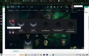 Conta lol lv59 Prata 1/Prata 2, main rato