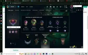 Conta lol lv59 Prata 1/Prata 2, main rato