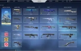 CONTA VALORANT  (+ 30 SKINS E 17K DE VP)