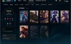 Conta LoL (várias skins) - Diamante nas filas