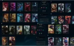 Conta league of legends - Prata 3 com 125 skins