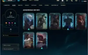 Conta de LOL - Elo Mestre com mmr boostado (66%WINRATE)