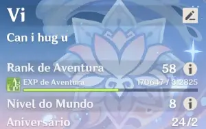 AR 58 Alhaithan + Nahida + Raiden + Ayaka + Leia descrição
