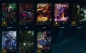 CONTA LEAGUE OF LEGENDS PLATINA NAS DUAS FILAS