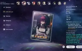 Honkai Star Rail Kafka+Cone Assinatura Himeko E1+Cone