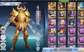 Conta Saint Seya A55 Lupus Lvl 57 1kgema