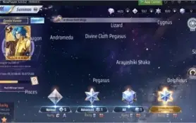 Conta Saint Seya A55 Lupus Lvl 57 1kgema