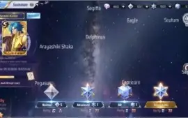 Conta Saint Seya A55 Lupus Lvl 57 1kgema