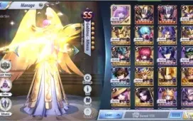 Conta Saint Seya A55 Lupus Lvl 57 1kgema