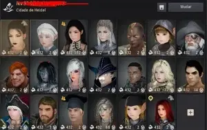 Conta Midgame BlackDesert
