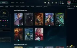CONTA LOL - PLATINA 4 • MAIN JUNGLE !!! ÓTIMA OPORTUNIDADE.