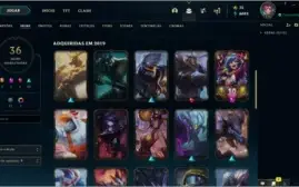 CONTA LOL - PLATINA 4 • MAIN JUNGLE !!! ÓTIMA OPORTUNIDADE.