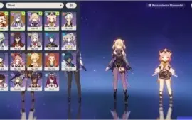 ☆ KEQING C1 + KLEE ☆ BANNER 100% ☆ AR 35