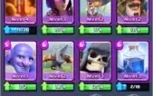 Clash Royale nv 10, highest 3909, 4 lendárias