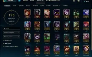 ⫷ CONTA LVL 140 • 19 SKINS • ESPÓLIOS • UNRANKED S9 • MT+ ⫸