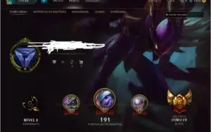 Conta League of Legends - Gold IV