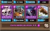 Vendo conta de Clash Royale arena 10