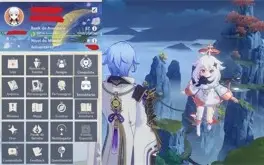 Conta AR57 - Ayato, Ayaka, Xiao, Zhongli, Venti, Diluc