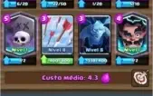 Clash Royale nível 8 na Arena Lendária com 2 lendárias TOP!