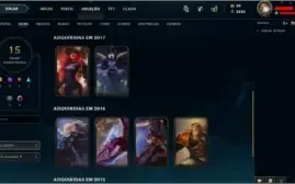 CONTA LOL PARA RUSHAR ELO