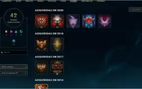 CONTA LOL PARA RUSHAR ELO