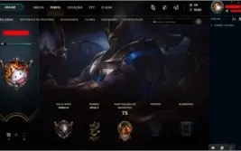 CONTA LOL PARA RUSHAR ELO