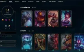Vnda de conta de league of legends