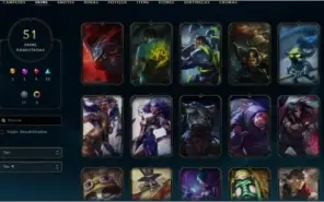 Vnda de conta de league of legends