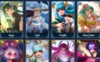 Conta - Heroes evolved, heróis: 113, skins: 243.