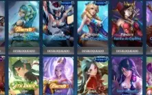 Conta - Heroes evolved, heróis: 113, skins: 243.