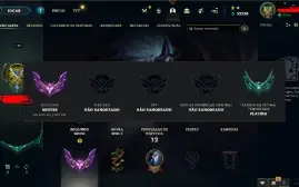Conta Lol Mestre 140Pdl! 52520Ea E-Mail Não Verif.