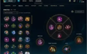Conta lol ex Mestre com 280+ skins