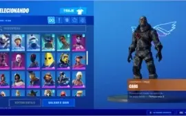 CONTA FORTNITE TEMPORADA 3