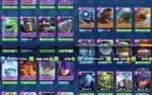 Conta clash Royale + clash of clans