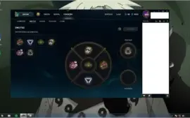 CONTA PLATINA S7, GOLD S6, LVL 45, 52 SKINS E 90 CAMPEÕES