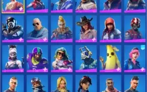 Conta Fortnite 112 skins