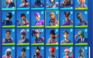 Conta Fortnite 112 skins