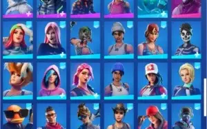 Conta Fortnite 112 skins