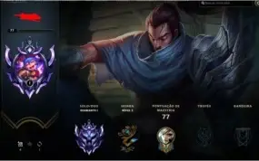conta lol league of legends diamante