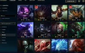 Platina 2 com 95 Champs e 79 skins + 1000 RP