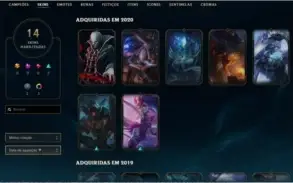 Conta League Of Legends Platina 4