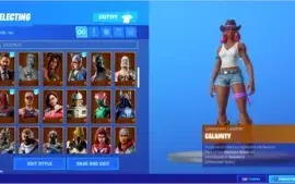 Conta Fortnite muitas Skins-Passe desde a Season 4